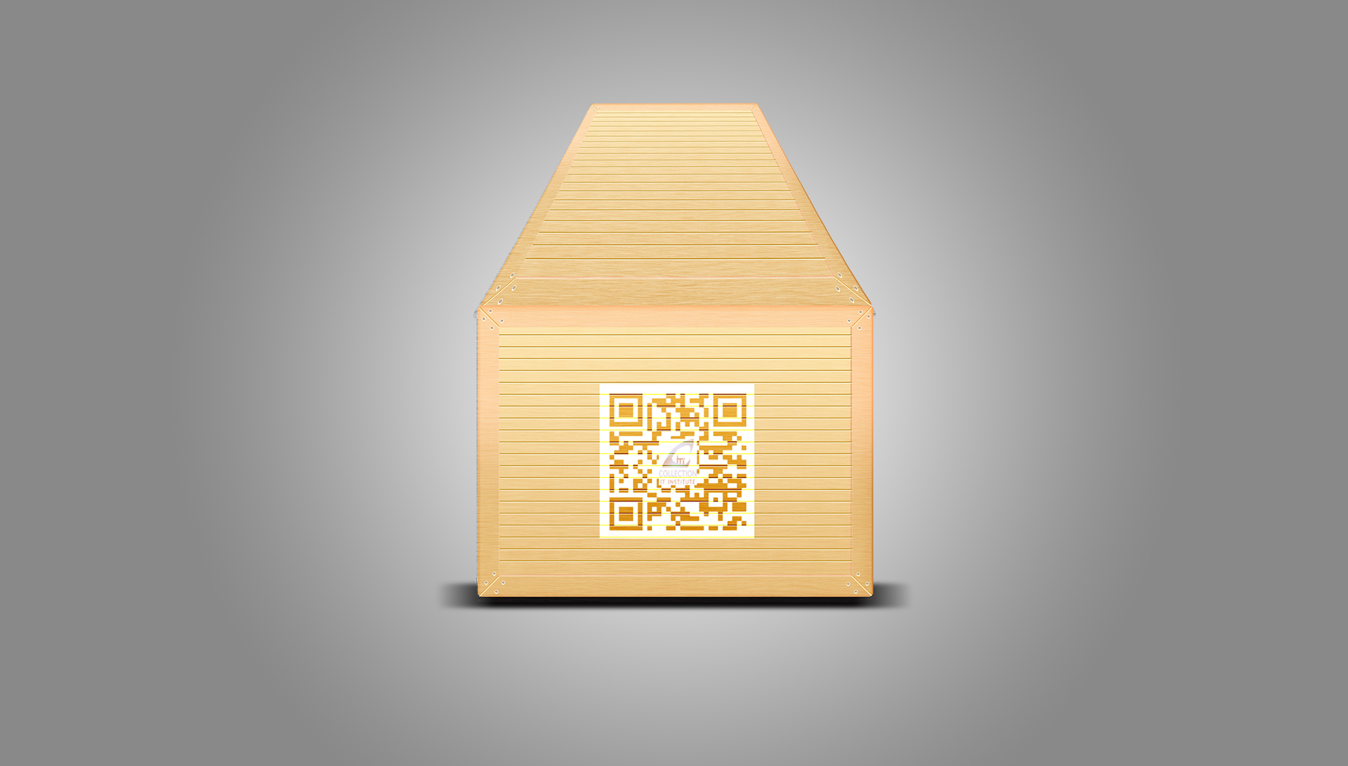 Wooden Box Templed free download on Collection IT Institute,