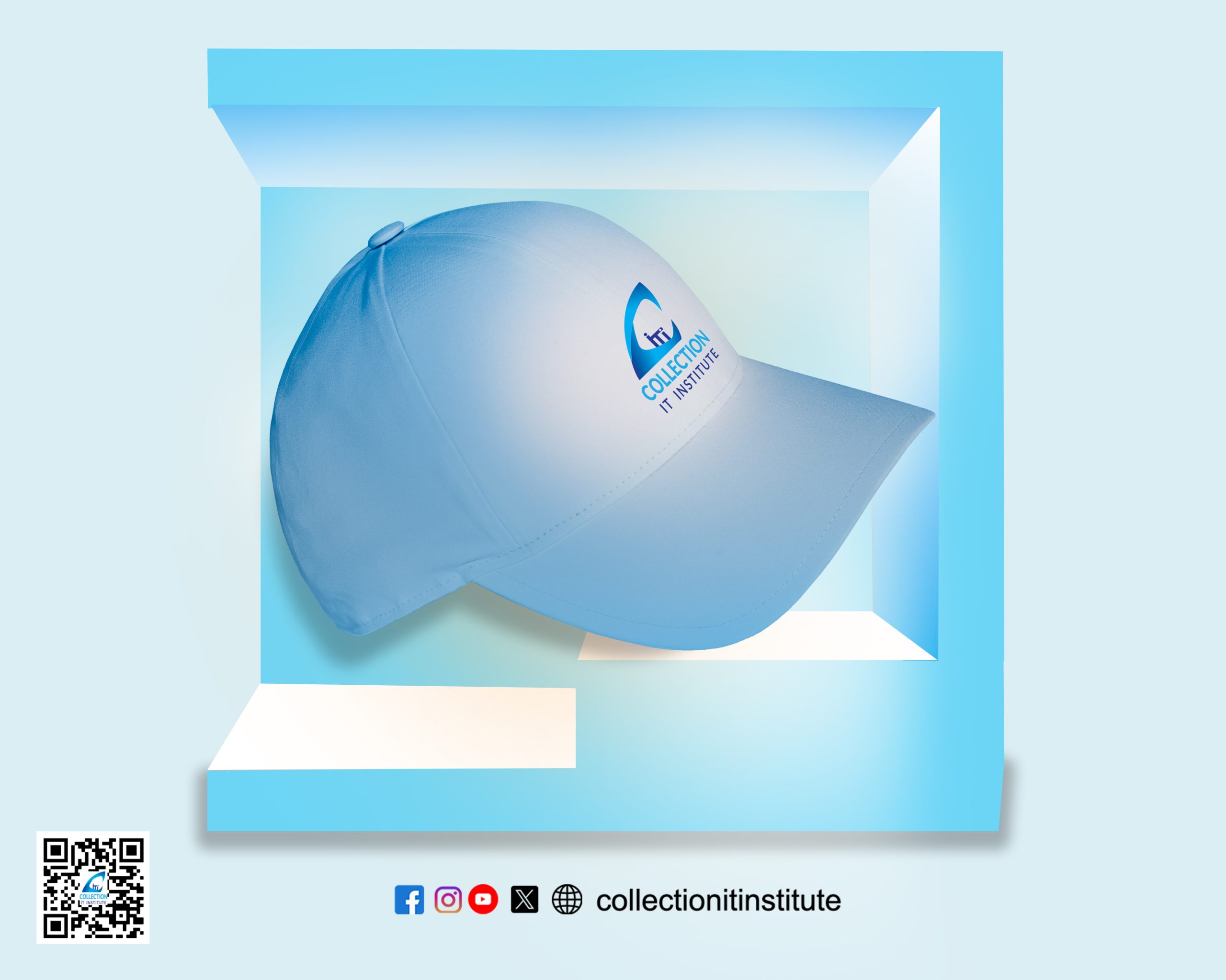 Cap Mockup free download on Collection IT Institute